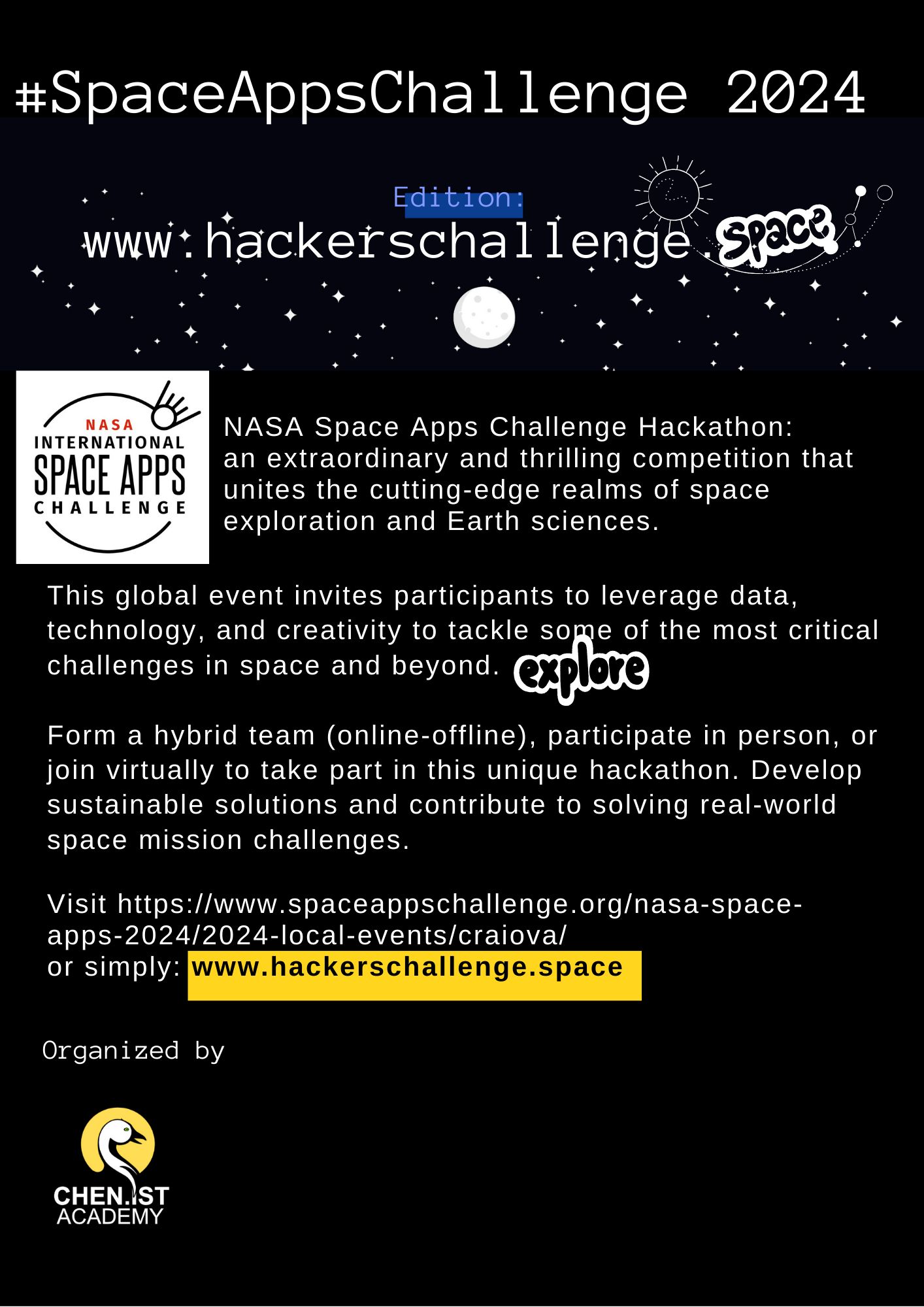 NASA SpaceAppsChallenge Hackathon Craiova 2022